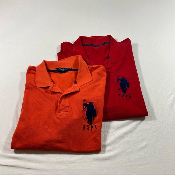 I.S. Polo Shirts Collared Shortsleeved Shirts Cotton 1/4 Button Buisness Casual - Picture 10 of 10